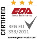 Certificazione Regolamento UE 333/2011